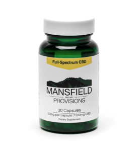 mansfield provisions 50mg cbd capsules
